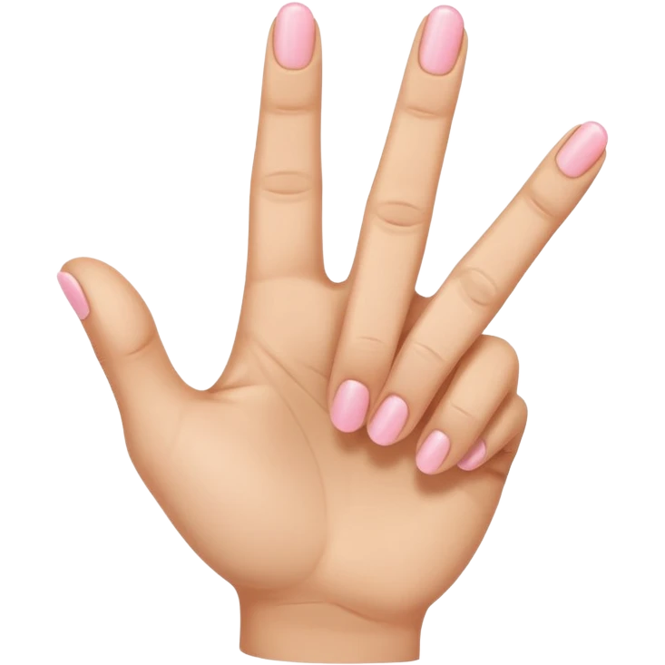 Like the middle finger flipping off emoji but with the pinky finger only (pinky finger flipping off) emoji