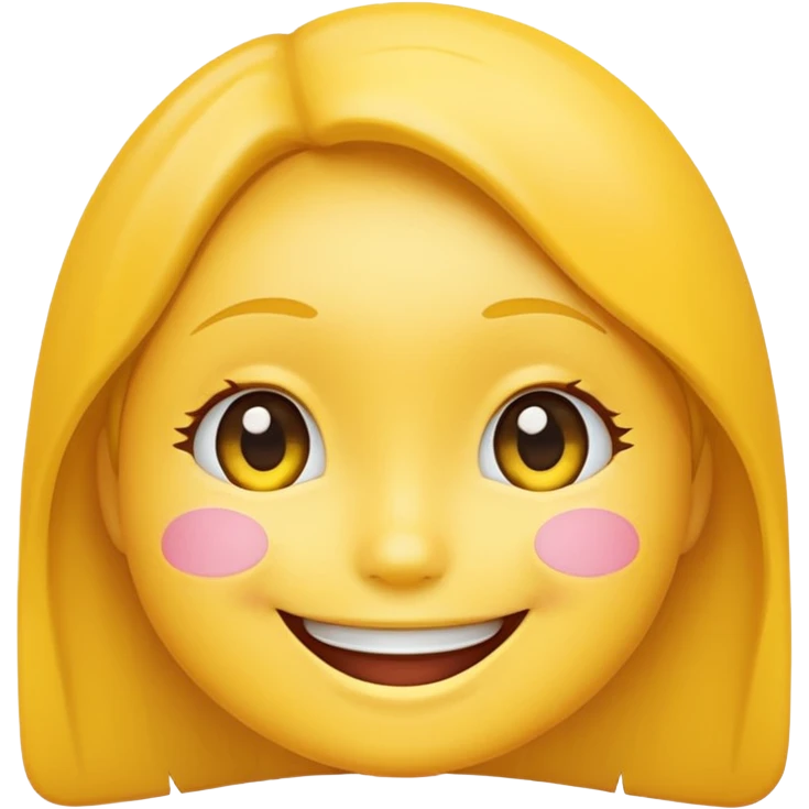 Minori Hanasato from Project Sekai as a smiley face emoji emoji