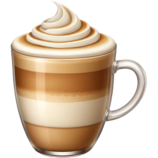 A beautiful coffee latte  emoji