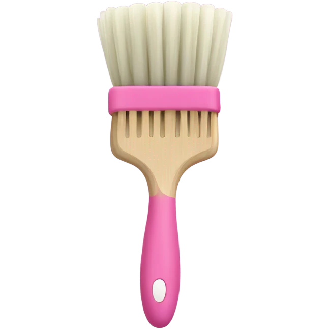 Brosse à dents rose emoji