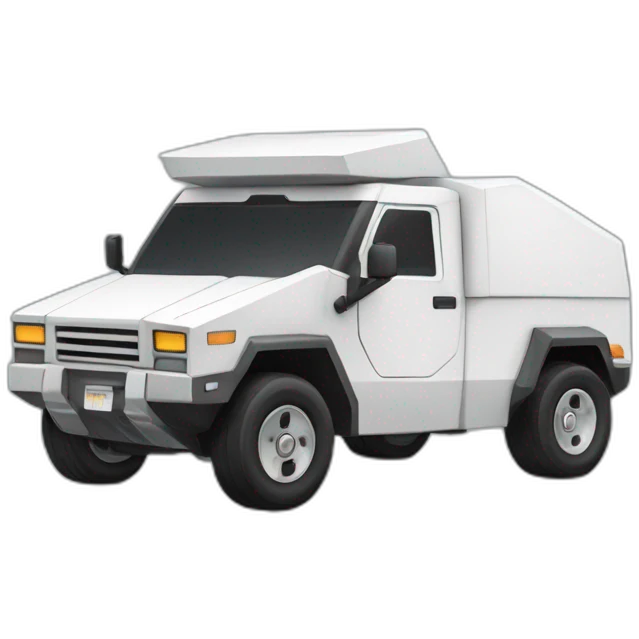 Cybertruck emoji