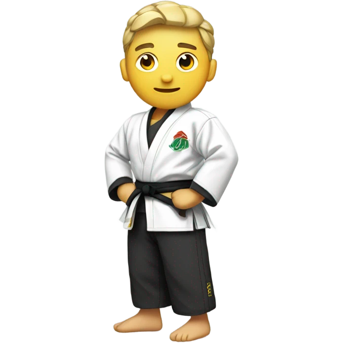 elon with judo gi emoji