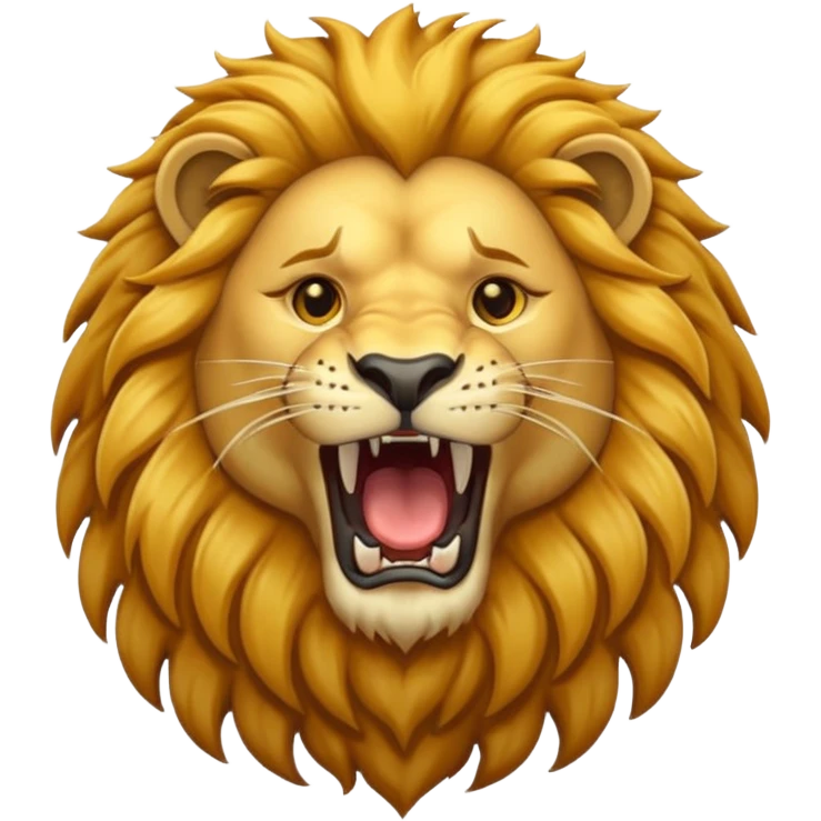 lion roaring emoji