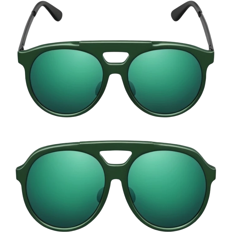 dark green sunglasses emoji