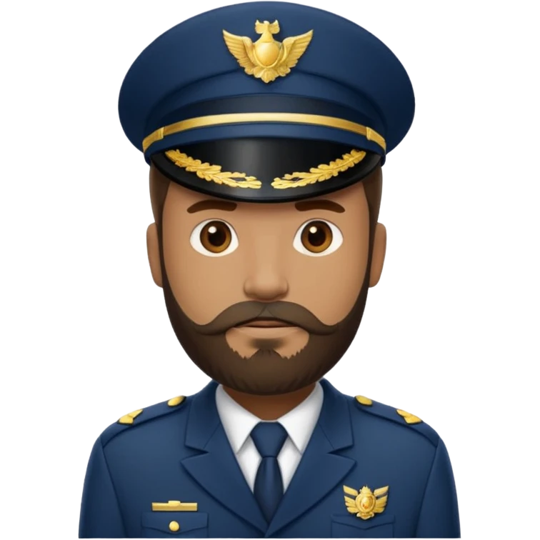 bearded doorman emoji