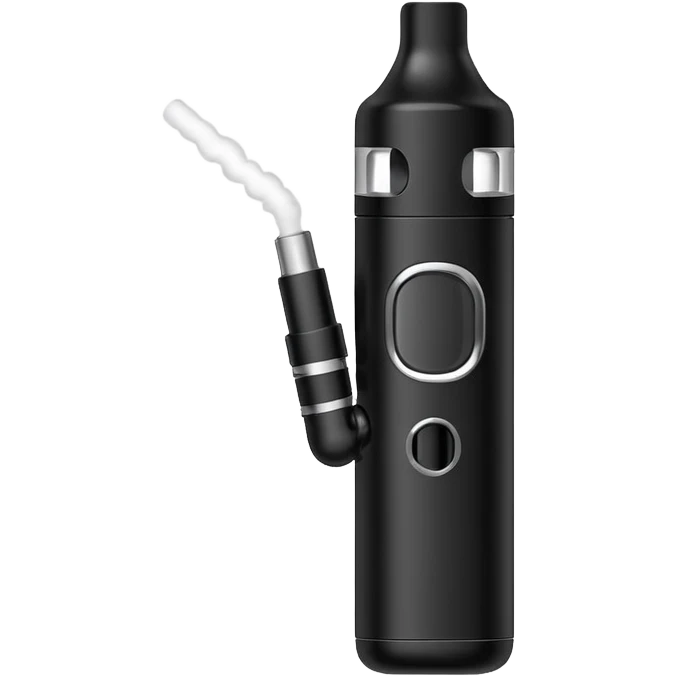 black vape emoji