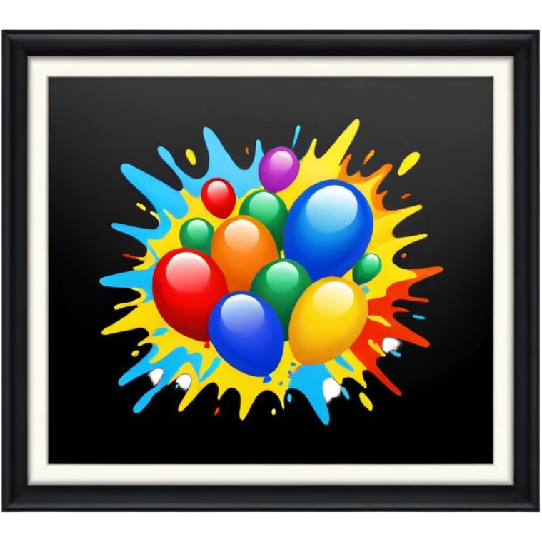 Paint that says "Get outta my game!!" emoji
