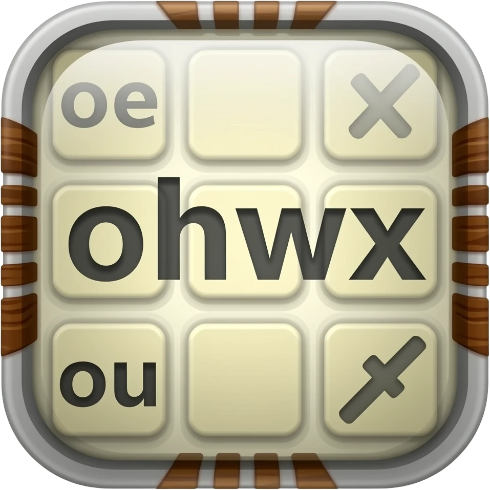 i want to make a game app that is a word game give me a logo for it emoji