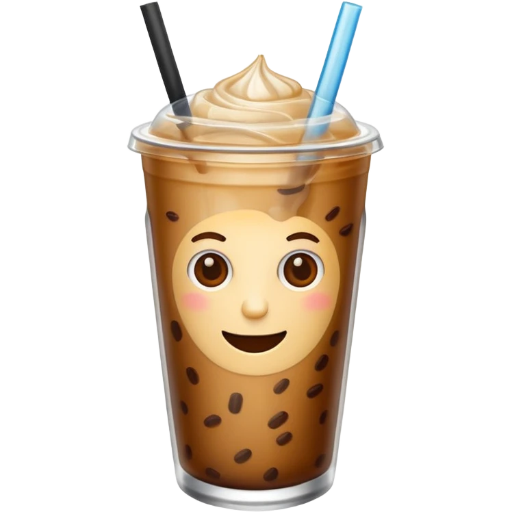 Iced coffe emoji