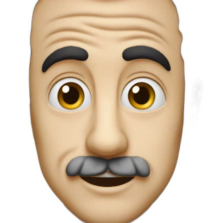 borat happy close-up emoji