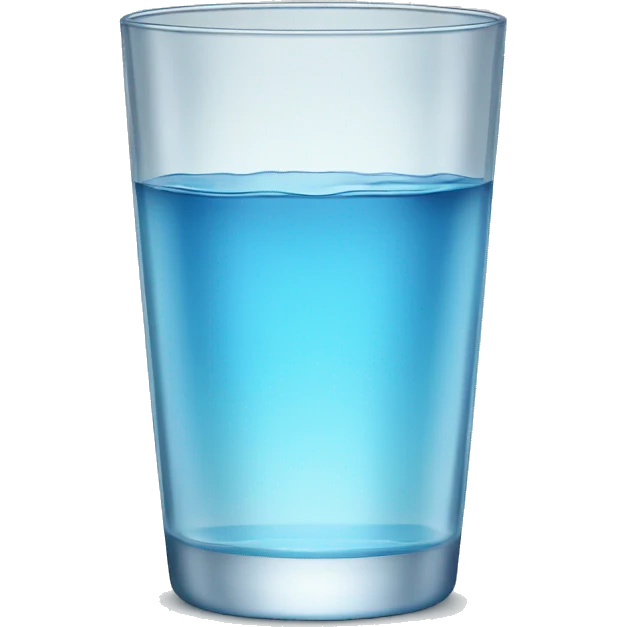 glass of water emoji