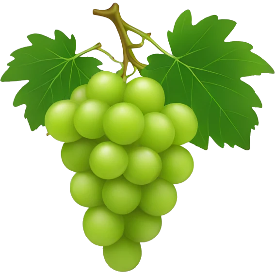 Green grapes emoji