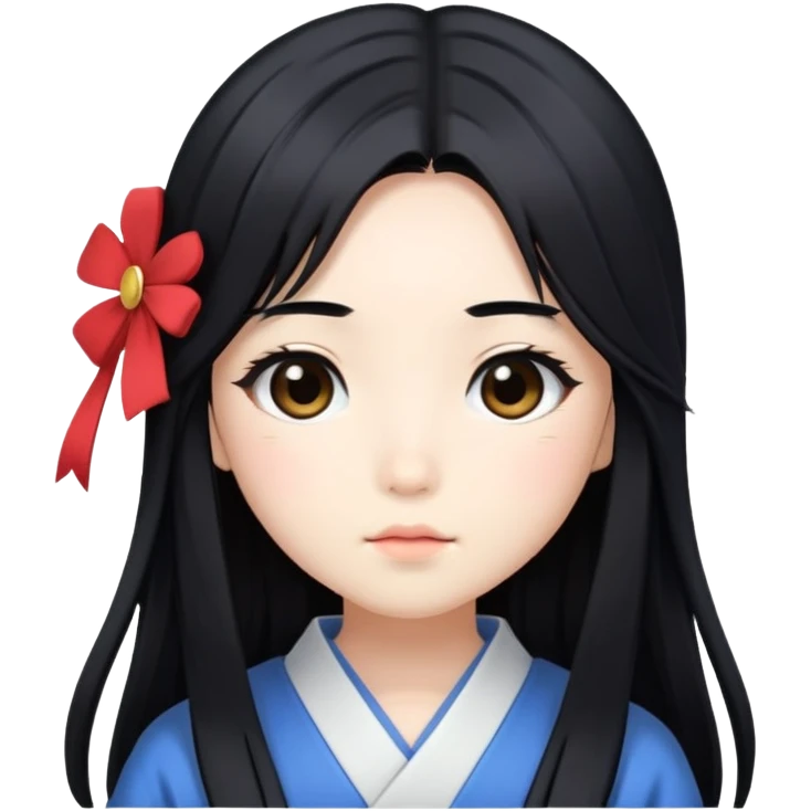 Japanese girl Miu  emoji