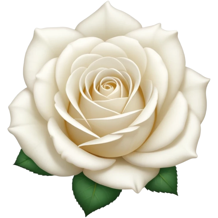 White rose emoji