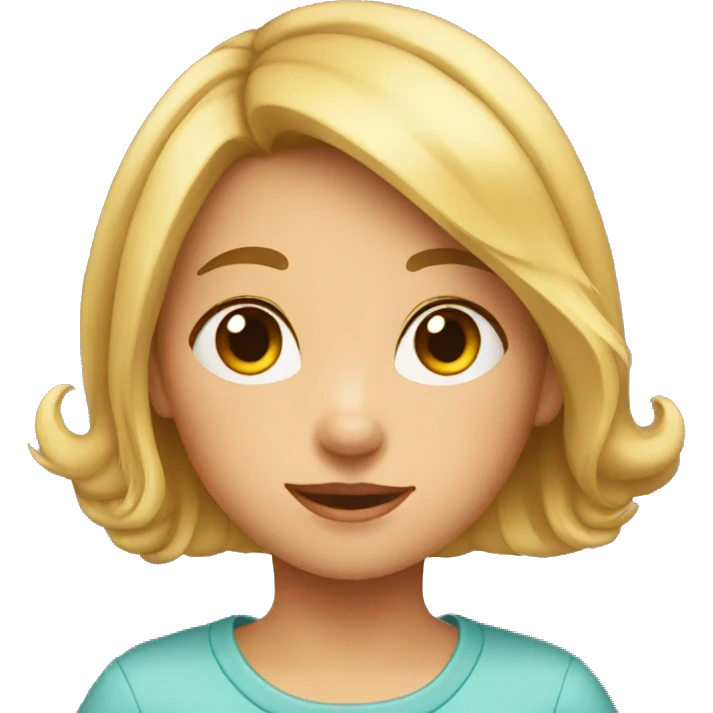 Petite fille emoji