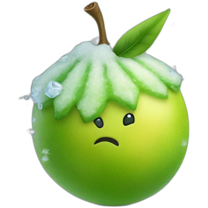 Frozen Pritty limon emoji