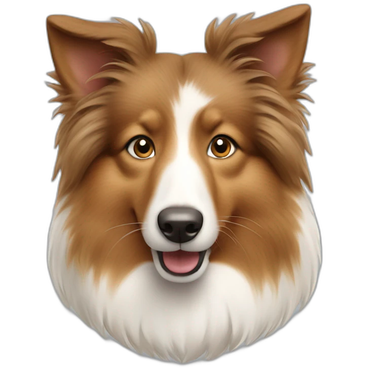 shetland sheepdog emoji
