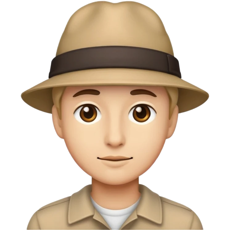 Me wearing a hat emoji