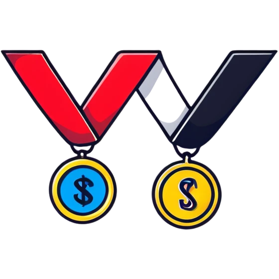 lifetime warranty badge with infinity symbol and medal ribbon emoji