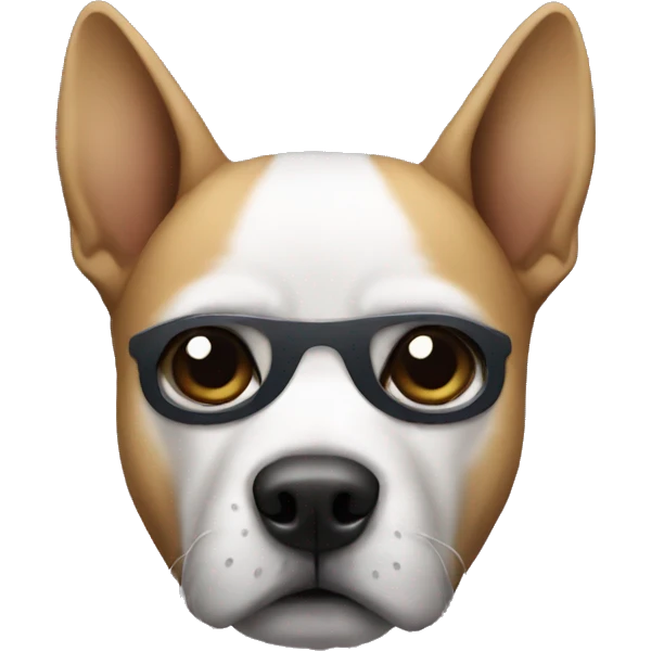 Dog wearing a mask  emoji
