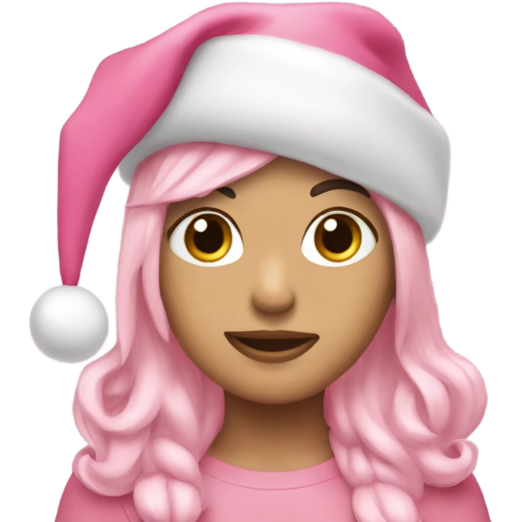 Pink Christmas ￼ emoji