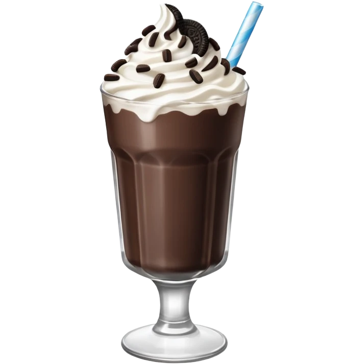 oreo milkshake emoji