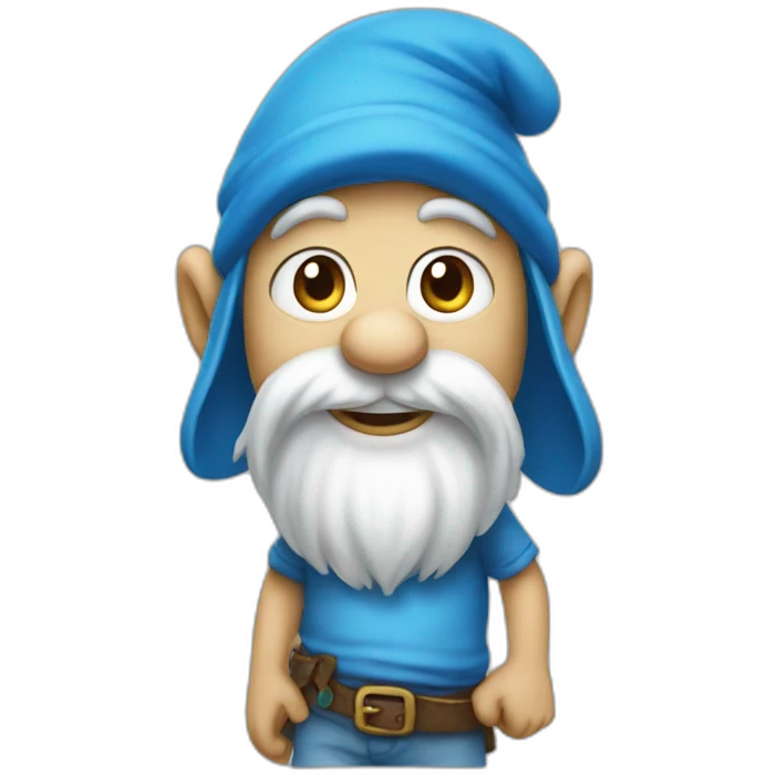 Smurf emoji