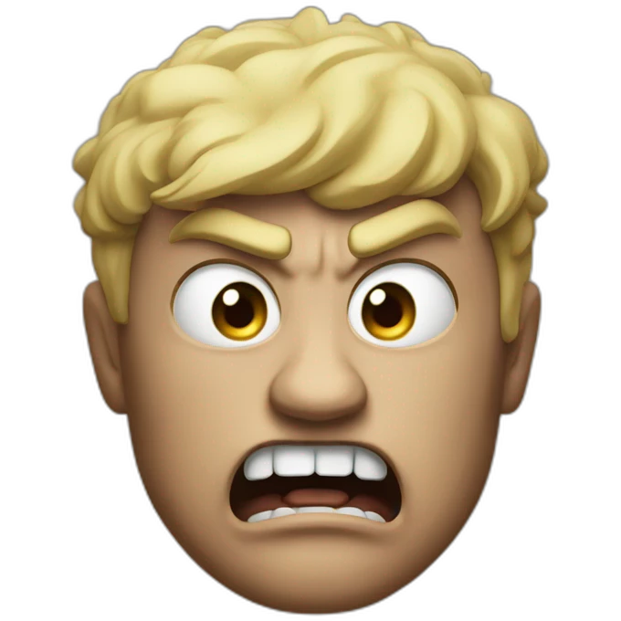 Angry gobelin emoji