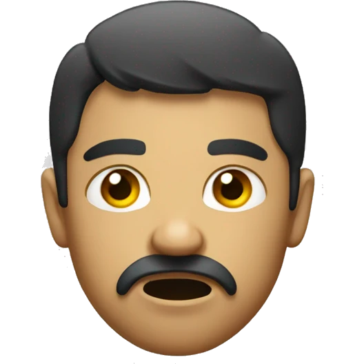 glaring emoji