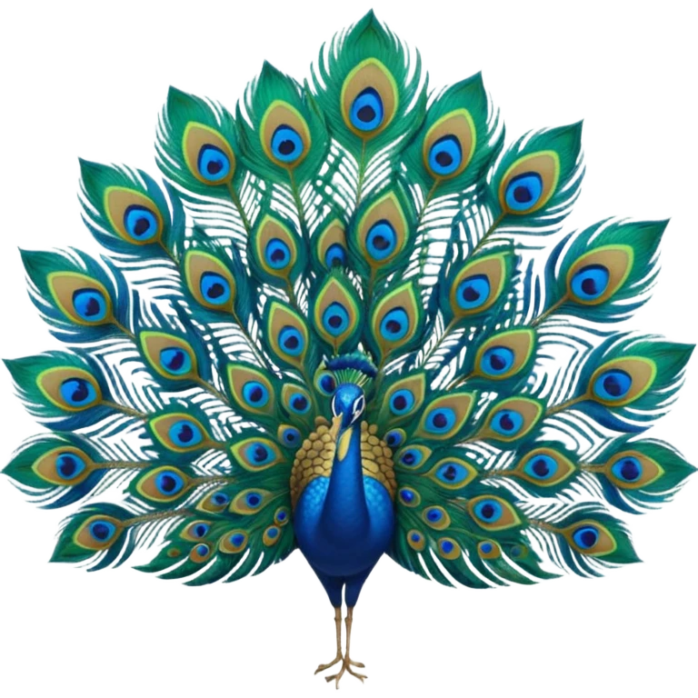 Only feather of krishna emoji