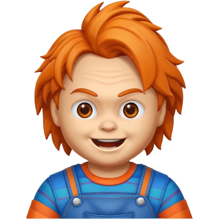 Un emojin de chuky emoji