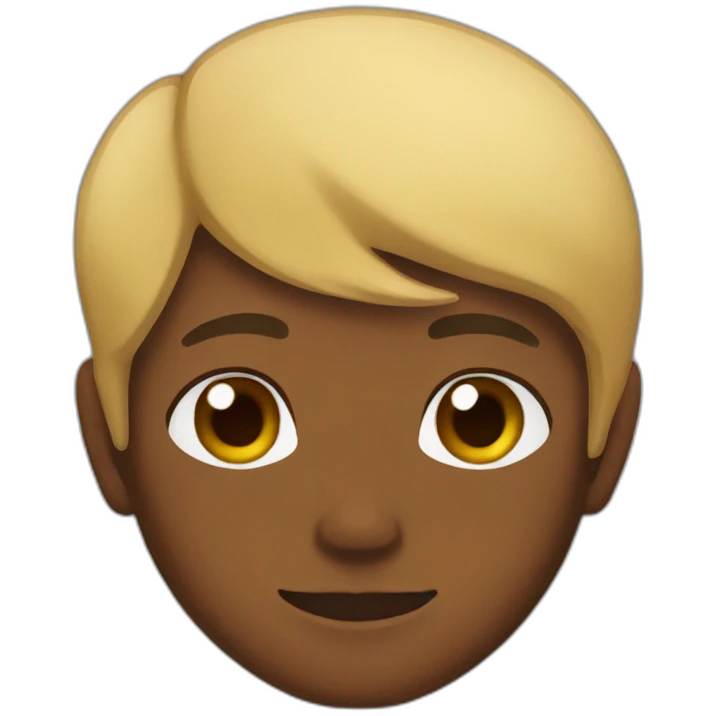 Anime brown skin emoji