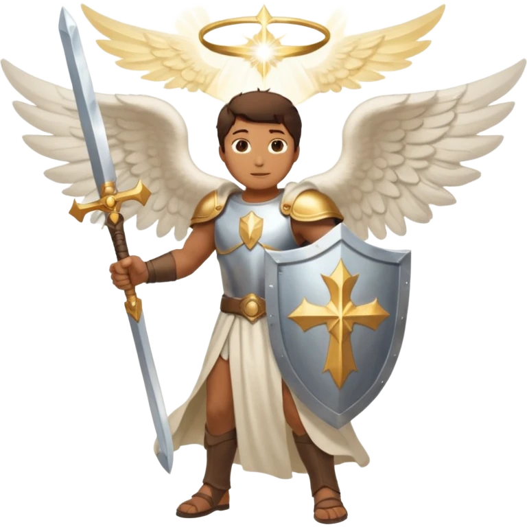 - 🛡️ Shield – symbolizing protection
- ⚔️ Sword – representing spiritual warfare
- 👼 Angel – the heavenly messenger
- ✨ Sparkles – highlighting his glory emoji