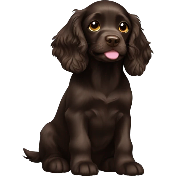 puppy Boykin spaniel emoji