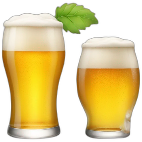 Biere qui déborde emoji