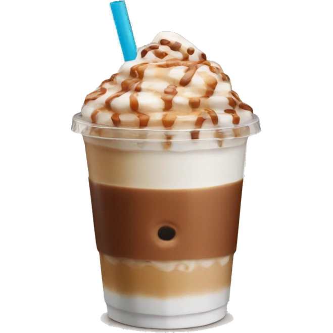 Dunkin’ Donuts iced coffee emoji