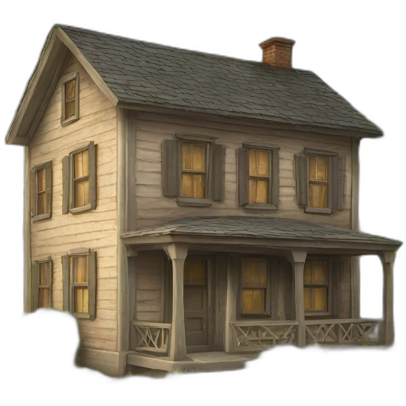 old house emoji
