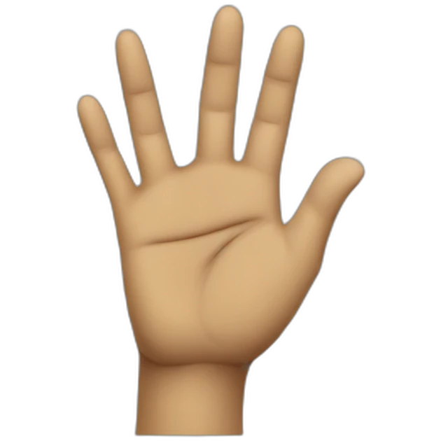 Star Trek Vulcan salute emoji