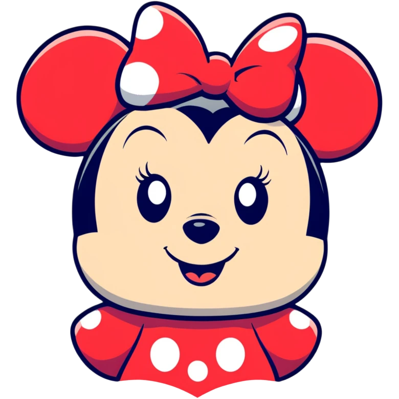Minnie Mouse emoji