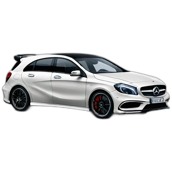 mercedes classe a AMG emoji
