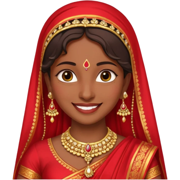 indian bride emoji