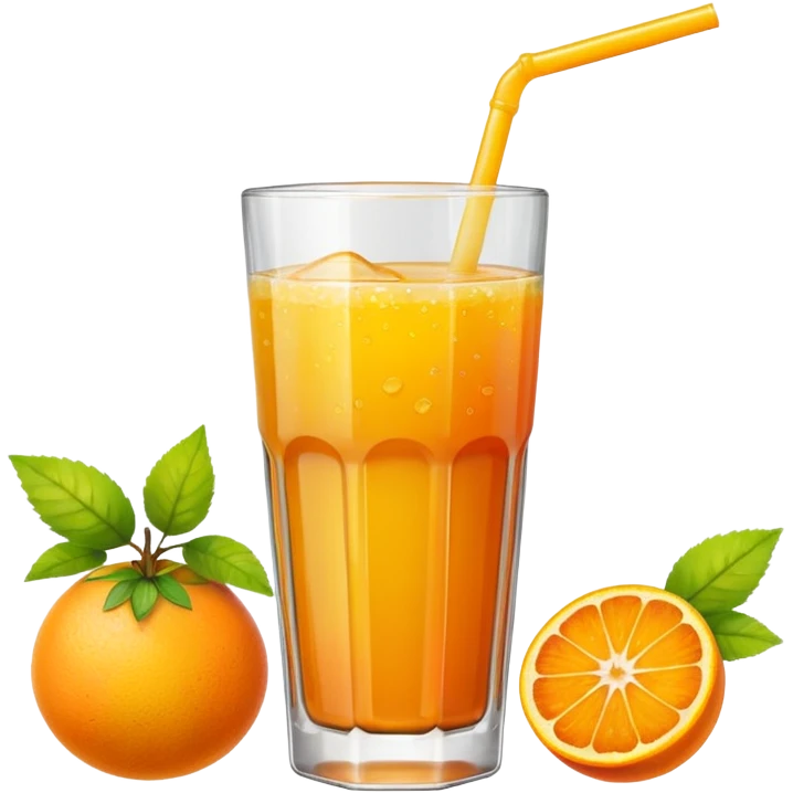 juice, colors yellow,orange,forest fruits emoji
