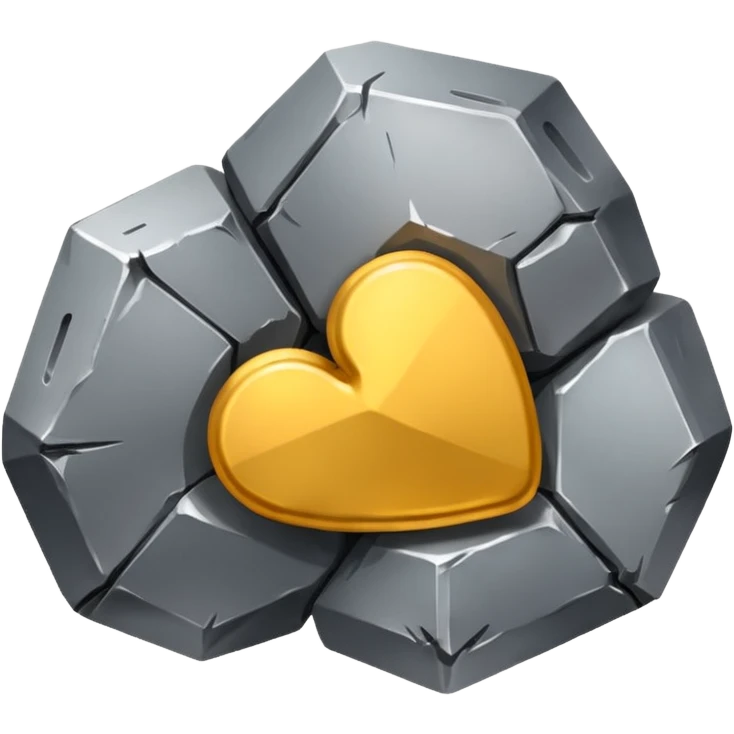 generate realistic aluminum ore emoji