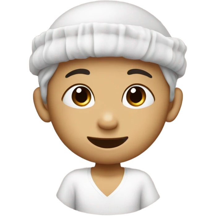 Cupid with yarmulke ￼ emoji