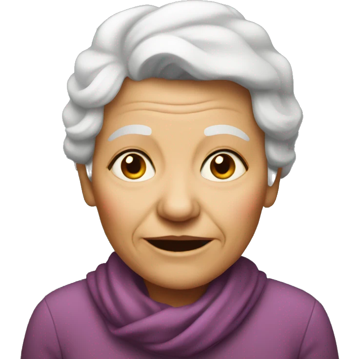 an old women emoji