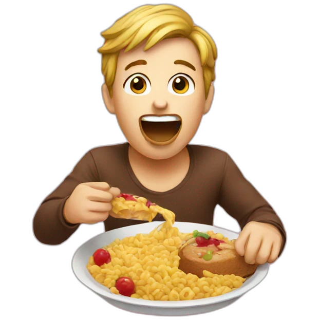 eating emoji