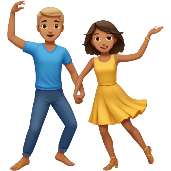 a couple is dancing emoji