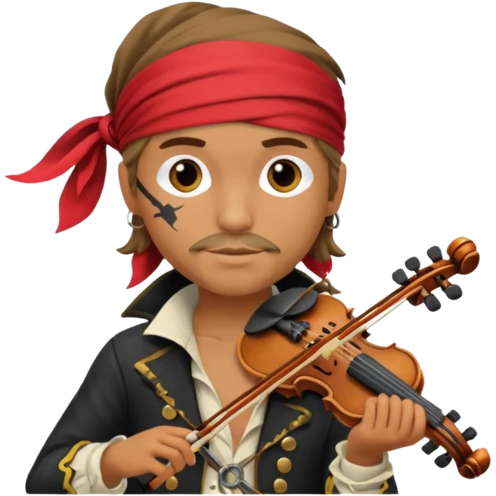 pirate violinist emoji