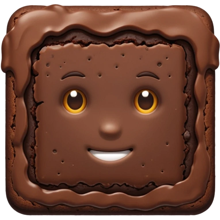big Chocolate Brownie emoji