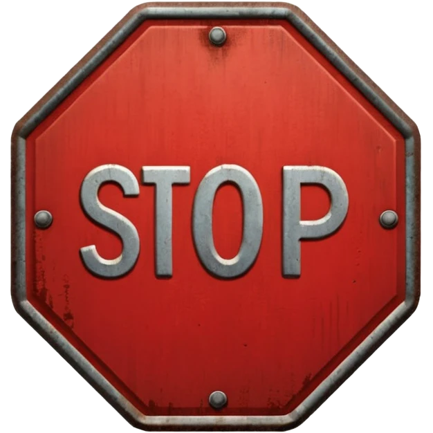 Stop Sign emoji